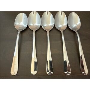 Wallace Kensington Soup/ Dinner Spoons 5 pcs 18-8 SS MCM